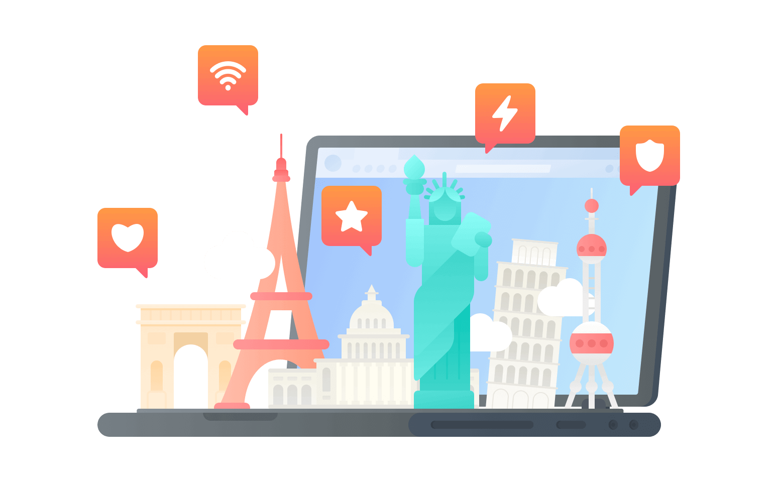 在留尼汪连接到中国vpn - 云回国